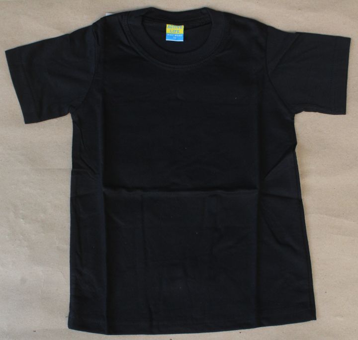black t shirt size 22