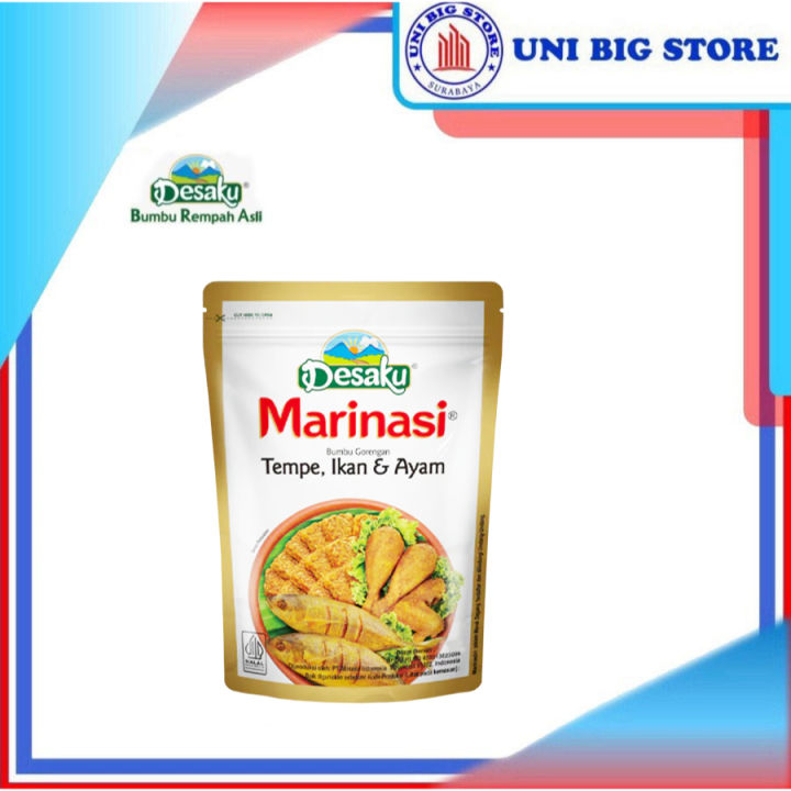プロフ必読 Desaku 264袋 Bumbu Tempe Ikan Ayam DESAKU Marinasi