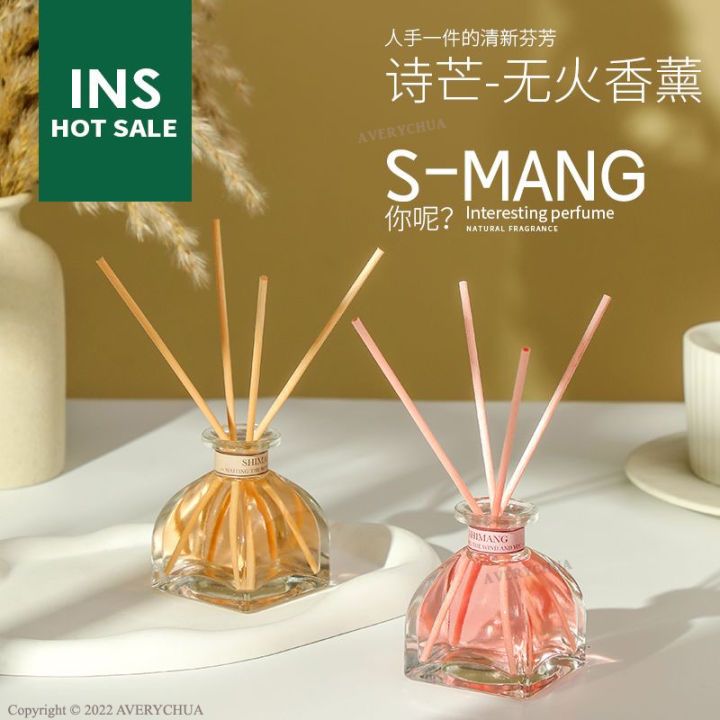 SHIMANG Reed Diffuser 🌸 诗芒无火香薰 Penyegar Udara Minyak Wangi Bilik Tandas ...
