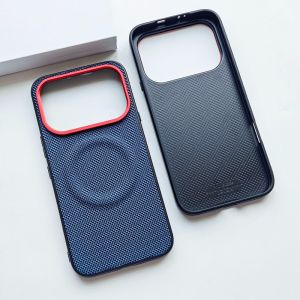 For Infinix Note Edge Case Fashion Magnetic For MagSafe Matte Nylon Leather Phone Cover New Arrivals Non-Slip Dustproof Bumper