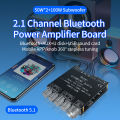 Brifit YS-S100H 2.1 Channel Bluetooth Audio Amplifier Module with APP Control, TPA3116D2 Chip 50W×2+100W, 12V-24V Audio Power Amplifier Module, Support Setting Bluetooth Name and Password. 