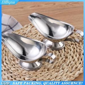 [COD] Sauce Dripless Lip Salt Spice Gravy Boat Kitchen Restaurant Sauce Storage Box