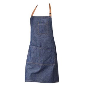 XUNJIE Sleeveless Antifouling For BBQ Cooking Baking Restaurant Chef Anti-oil Bib Burp Cloth Cleaning Tool Denim Apron