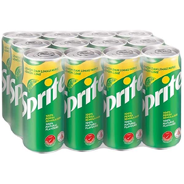 12x【Sprite Sparkling Refresh Lemon-Lime 320ml】 | Lazada