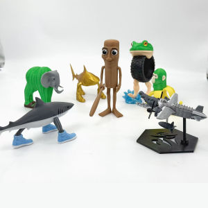 Tung Tung Sahur Italian Brainrot Wooden Stick Creative Toys Desktop Decoration Collection Ornaments Funny Gifts For Boys