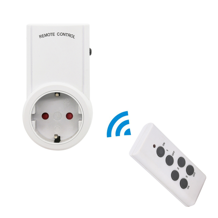 9938p Wireless Smart Remote Control Socket Power Eu Uk Fr Plug With ...