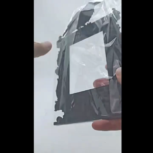 Halloween Crow Picture Frame Plastic Eerie Home Decoration For Gothic Party Display And DIY Craft Projects