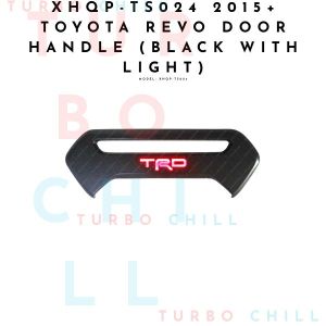 XHQP-TS024 2015+ TOYOTA REVO DOOR HANDLE (BLACK WITH LIGHT)