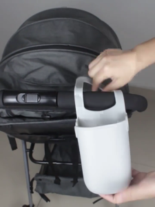 Universal Stroller Cup Holder Bottle Holder Silicone Phone Holder Organizer for Stroller Bike Treadmill Walker Boats