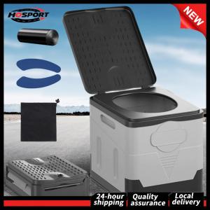 Car Toilet Bucket Trash Can Portable Camping Toilet Stool Portable Toilet for Car Truck Camping Hiking Fishing Long Trip