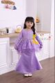 Lil Little BK74 Baju Kurung Moden Lace Budak Kanak Kanak Murah New Design 2025 1T hingga 12T. 
