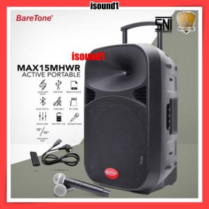 SPEAKER WIRELESS BARETONE MAX15MHWR MAX 15 MHWR MAX15 MWR 15 INCH ORIGINAL