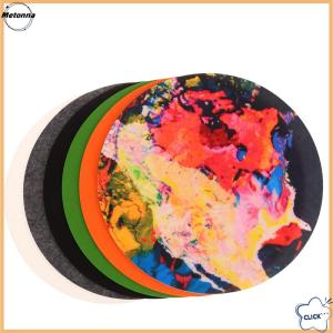 Follow Get More【Metonna】 1PC Slip Mat Felt Turntable Platter Mat For LP Vinyl Record Audio Replacement DIY Accessories Audiophile Thick Turntable Mat