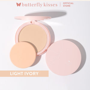 Butterfly Kisses Skin Perfecting Matte Pressed Powder (Light Ivory)