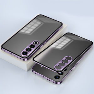 Protection Case for Meizu 21 Note Phone Case Metal Spring Matte Back Cover for Meizu 21 Pro Magnetic Shockproof Bumper Funda