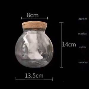 Aquarium small fish tank micro view aquarium landscaping fighting fish tank glass ecological bottle aquarium accessories