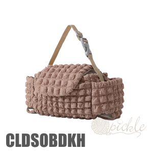 SG SELLER Baby Organizer Bag Stroller Hanging Bag Flip Type Diapers Bottles Multi Pocket Storage Bag
