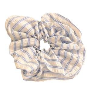 Elegant Hair Scrunchies For Women Girls Stripe Design Hair Tie Comfortable Stretchy Hair Rope for Casual and Formal Wear