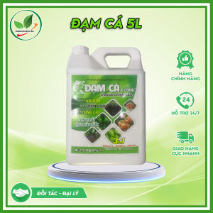 Phân đạm cá đậm đắc hữu cơ sinh học Bio. Can 5Lít