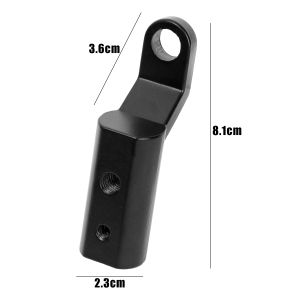 2PCS Motorcycle Rearview Mirror Expander Bracket Aluminum Alloy Stand Universal Adapter Holder Mount Motorbike Bike Accessories