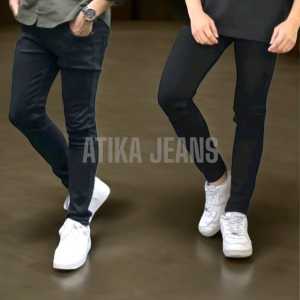 Celana Jins Laki-laki Slimfit Denim / Celana Terbaru Skinni / Celana Panjang Melar