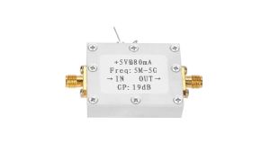 5M-5GHz Wideband RF Amplifier Broadband 19dBm at 2GHz Low Noise Receiver Module