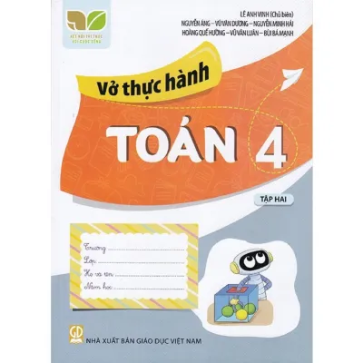 Sách - Vở thực hành Toán 4 tập 1 (Kết nối tri thức với cuộc sống)