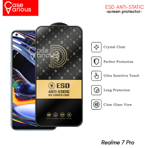 PROMO Paket 3 in 1 Tempered Glass Realme 7 Pro Anti Gores Anti Static+Tempered Glass Kamera dan Skin