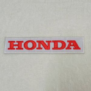 ตัวรีดติดเสื้อ อาร์มติดเสื้อ ตังรีด โลโก้ อาร์ม มอเตอร์ไซค์ ฮอนด้า ตกแต่งเสื้อผ้า Car Motorcycle Honda Iron on Patch Sticker DIY สติ๊กเกอร์ สติ๊กเกอร์ติดเสื้อ