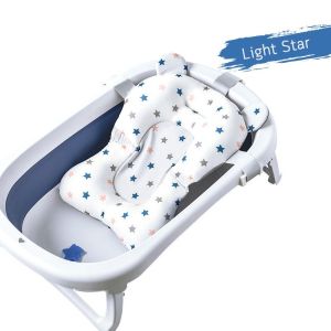 【Huahua】COD เบาะรองอาบน้ำเด็ก เบาะรองอาบน้ำ ระบายอากาศได้ กันลื่น ที่รองอาบน้ำ ที่รองอาบน้ำเด็ก เบาะรองอาบน้ำเด็กทารก