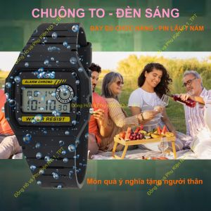 Đồng Hồ CAS|O Điện Tử Cổ Điển 9 Sx tại Thailand Chống Nước Tuyệt Đối Pin Lâu 7 Năm Đầy Đủ Chức Năng Siêu Bền Ch11