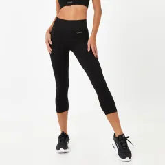 Puma Womens Active Womens Three Quarter Leggings (Black) - Sports Direct