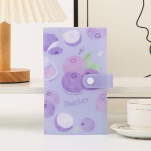 MD-C1141 Album Foto Polaroid 2R 120 dan 240 Slot Motif Buah Lucu / Tempat Kartu Kolbuk Photocard