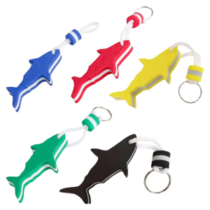 Waterproof Floating Keychain Fish Pendant Buoyant Key Holder For Easy Visibility Quick Access To Keys for Water Activity