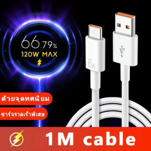 Xiaomi 120W ชุดชาร์จ สายชาร์จ+หัวชาร์จ Fast Charger Charging USB to TYPE C สายชาร์จ 6A ชาร์จเร็วสุด ชาร์จเร็วและปลอดภัย ของแท้ รับประกัน1 ปี