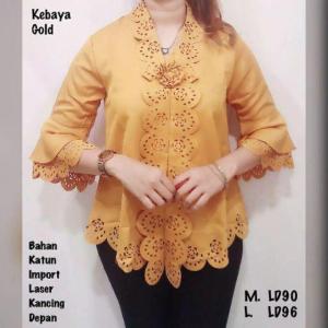 Kebaya Encim Laser Cut Lengan Terompet Aldora Kebaya Kartini