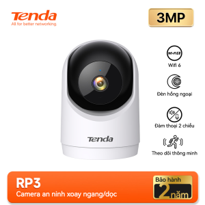 Camera Wifi Tenda Trong Nhà RP3/RP3 Pro/RP7 FHD 3MP/5MP2K Quay Quét 360°| Đàm Thoại 2 Chiều | Camera IP