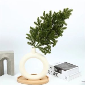 Cành thông giả trang trí noel 66 cm nhánh thông giả giáng sinh nhân tạo
