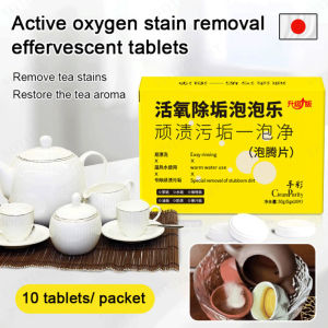 Brushless Descaling Bubble Tablets Oxygenated Cleaner Soda Bubble Descaler Tablets