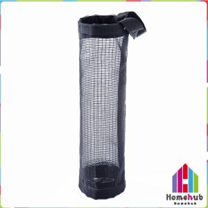 Homehub Garbage Bag Organizer Plastic Bag Holder Grey/Black