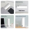 Binnis Portable Electric Kettle 400ML thermos tumbler  Coffee Travel Water Heater Temperature Control Mini Travel Smart Stainless Steel Kettle. 