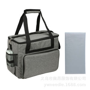 Cross-border best-selling large-capacity travel bag portable sewing machine handbag Oxford cloth sewing machine bag manufacturer EB024