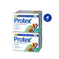 โพรเทคส์ โปรคลีน 60 กรัม รวม 4 ก้อน ช่วยชำระล้างสิ่งสกปรก (สบู่ก้อน) Protex Pro Clean 60g Total 4 Pcs Helps Reduce Bacteria (Bar Soap). 