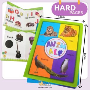 Hntob 7pcs/Set Preschool Learning Common Book Children’s Educational Teaching Animal Kids