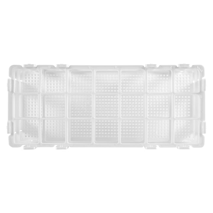 Plastic Test Tube Rack for 30mm Tube, 21 Well, White,Detachable (21 ...