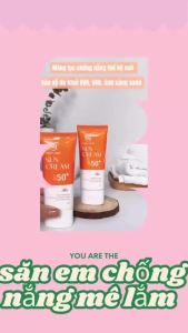 Kem Chống Nắng Hamyy Skin SPF50 PA+++ Phù Hợp Mọi Loại Da Nâng Tone Tự Nhiên Bảo Vệ Da Trước Tia UV 50g