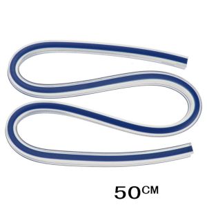 LITUILI Flexible Snake Shaped Ruler Serpentine Plastic Flex Curved Ruler School Office Supplies Bendable Curve Ruler Quilting