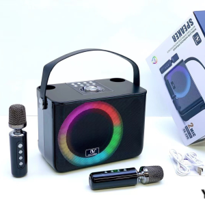 YS-226Bluetooth speaker with mic fit for outdoor Family party  with 3D stereo and colorful LED dance lights