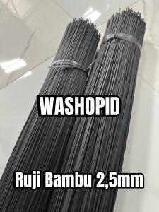 Lidi bambu ruji 25mm 60cm isi 300 Jeruji Sangkar Burung Ruji Hitam