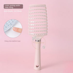 Lược Chải Tóc Tạo Kiểu Phồng Mới Mát Xa Tạo Kiểu Xoăn - Phồng Bồng Bềnh Xinh Xắn Cho Nữ - Lược Chải Tóc Xoăn Gỡ Rối